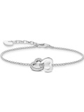 Thomas Sabo Armband Damen Verschlungene Herzen Zirkonia